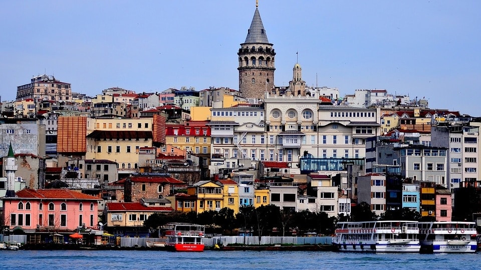 Istanbul věž Galata